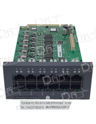 Carte ETR6 Avaya IP Office IP500 V2 - 700476039 - dfiplus