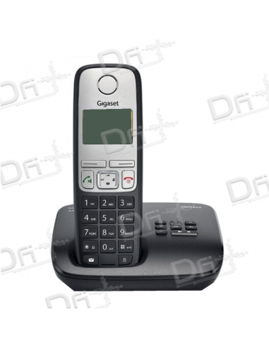 Gigaset A400A DECT Silver avec répondeur - S30852-H2221