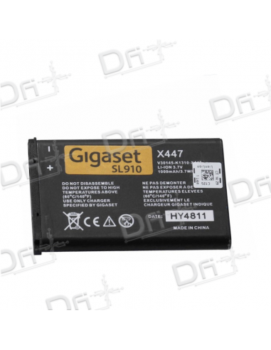 Gigaset Batterie SL910 - V30145-K1310-X447 - dfiplus