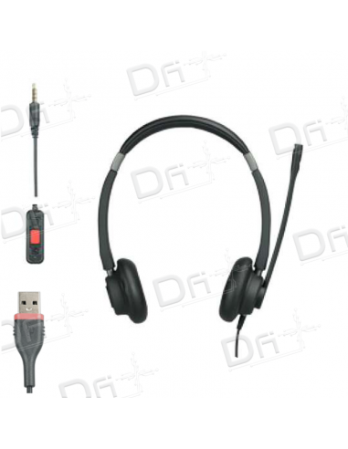 Alcatel-Lucent Aries AH 22 M II Headset binaural - 3MK08014AB - dfiplus