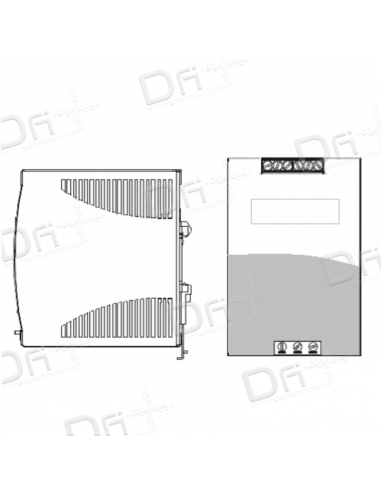 Alcatel-Lucent OmniSwitch OS6465-BPN-H - PS-1185AC-P - dfiplus