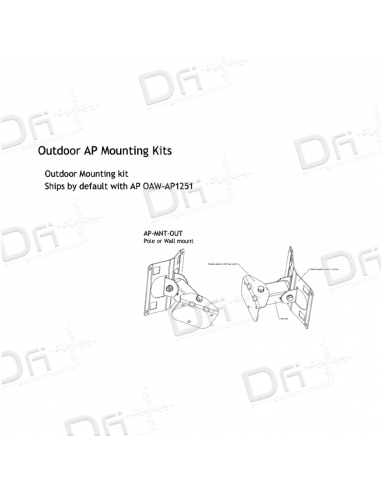 Alcatel-Lucent OmniAccess Stellar OAW-AP-MNT-OUT - dfiplus