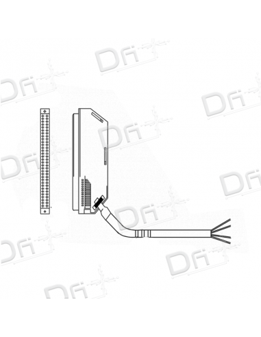 Cable 10m DECT8-MDF Alcatel-Lucent - 3BA28167AA - dfiplus