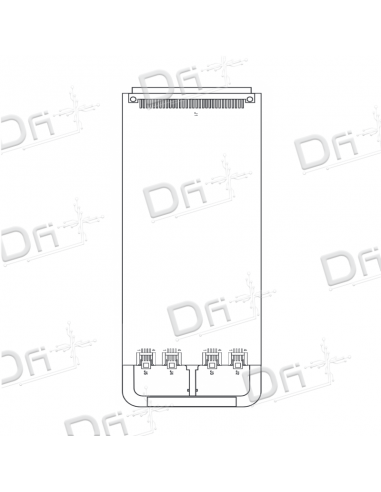 Carte LH8 Aastra Matra M6501L & M6501R - HJ4070A - dfiplus