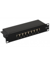 Panneau 10" 1U 8 Ports CAT6 S-FTP - PA1018C6 - dfiplus