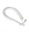 Cordon Combiné RJ9 3&3Cm Blanc 1m - CC933B1 - dfiplus