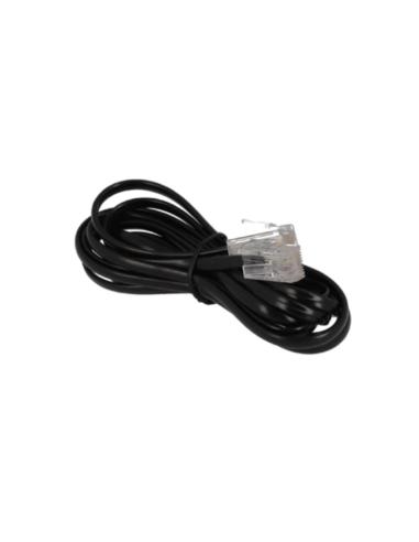 Cordon de ligne RJ45 - RJ45 3m Noir - CL4545N3 - dfiplus