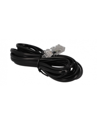 Cordon de ligne RJ11 - RJ45 50Cm Noir - CL1145N05 - dfiplus