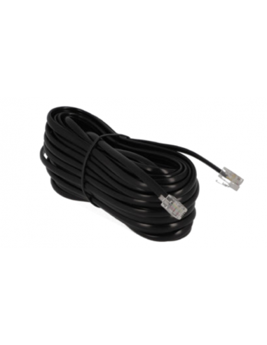 Cordon de ligne RJ9 - RJ9 30Cm Noir - CL99N05 - dfiplus