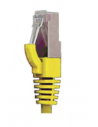 Cordon RJ45 LSZH CAT 6 250 Mhz F/UTP Jaune - C6FUTPJ - dfiplus