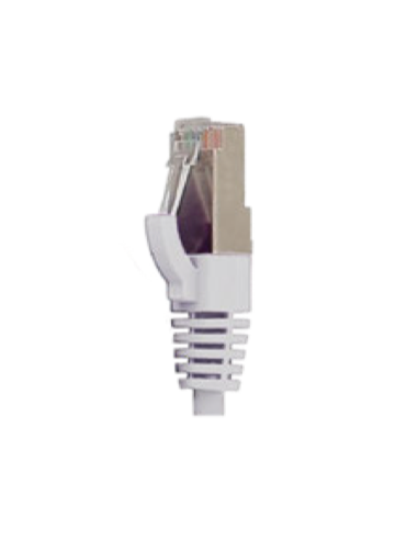 Cordon RJ45 LSZH CAT 6 250 Mhz F/UTP Blanc - C6FUTPW - dfiplus