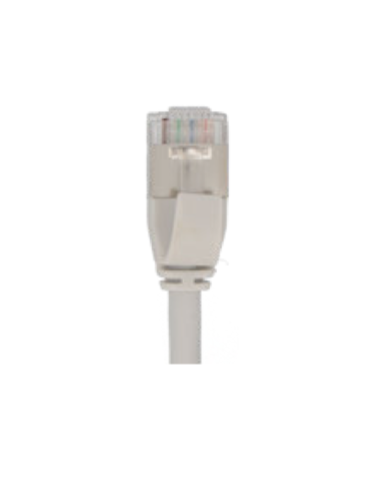 Cordon RJ45 SLIM LSZH CAT 6A 500 Mhz S/FTP Gris - CS6ASFTPG - dfiplus