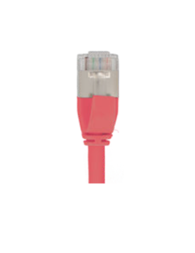 Cordon RJ45 SLIM LSZH CAT 6A 500 Mhz S/FTP Rouge - CS6ASFTPR - dfiplus