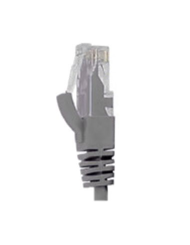 Cordon RJ45 LSZH CAT 6A 500 Mhz U/UTP Gris - C6AUUTPG - dfiplus