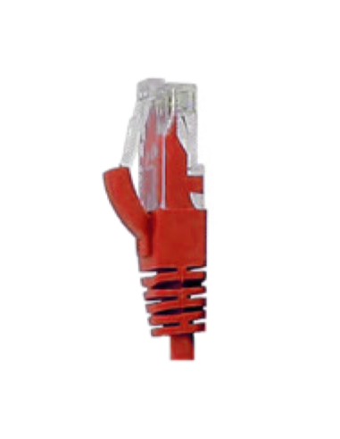 Cordon RJ45 LSZH CAT 6A 500 Mhz U/UTP Rouge - C6AUUTPR - dfiplus