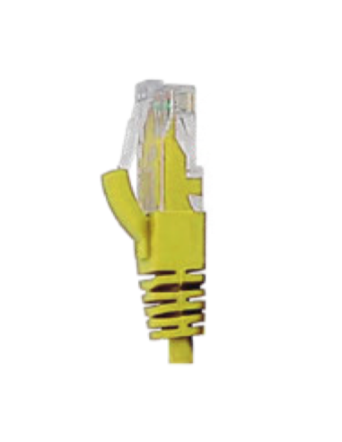 Cordon RJ45 LSZH CAT 6A 500 Mhz U/UTP Jaune - C6AUUTPJ - dfiplus