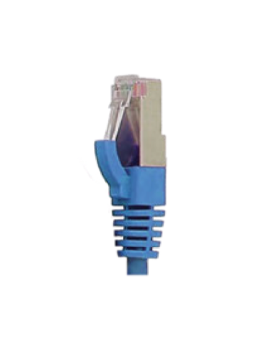 Cordon RJ45 LSZH CAT 6A 500 Mhz F/UTP Bleu - C6AFUTPB - dfiplus