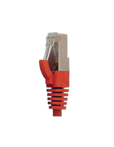 Cordon RJ45 LSZH CAT 6A 500 Mhz F/UTP Rouge - C6AFUTPR - dfiplus