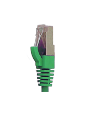 Cordon RJ45 LSZH CAT 6A 500 Mhz F/UTP Vert - C6AFUTPV - dfiplus