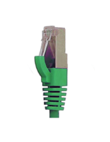 Cordon RJ45 LSZH CAT 6A 500 Mhz S/FTP Vert - C6ASFTPV - dfiplus