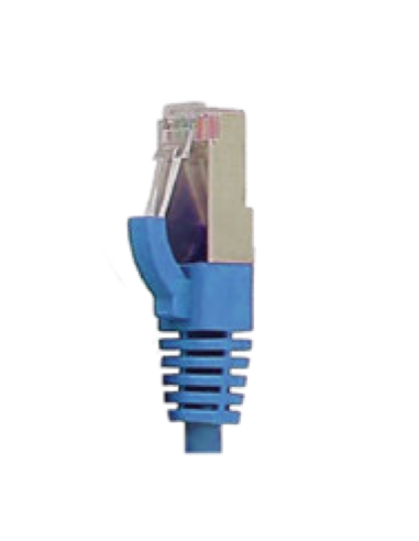 Cordon RJ45 LSZH CAT 6A 500 Mhz S/FTP Bleu - C6ASFTPB - dfiplus