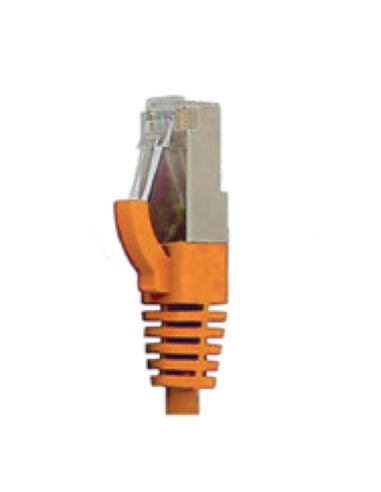 Cordon RJ45 LSZH CAT 6A 500 Mhz S/FTP Orange - C6ASFTPO - dfiplus