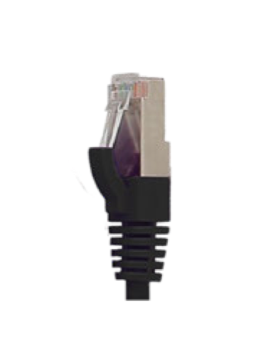 Cordon RJ45 LSZH CAT 6A 500 Mhz S/FTP Noir - C6ASFTPN - dfiplus