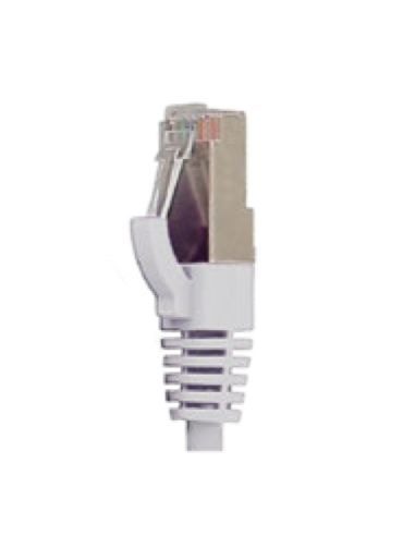 Cordon RJ45 LSZH CAT 6A 500 Mhz S/FTP Blanc - C6ASFTPW - dfiplus