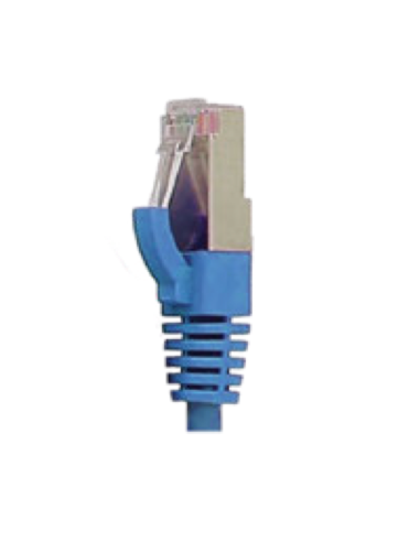 Cordon RJ45 LSZH CAT 7 600 Mhz S/FTP Bleu - C7SFTPB - dfiplus