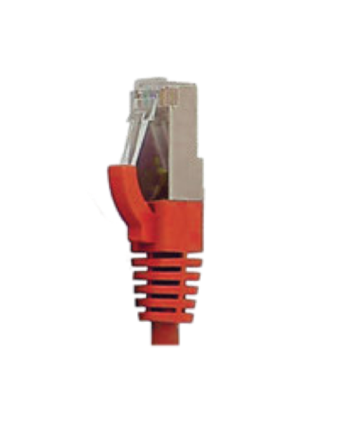 Cordon RJ45 LSZH CAT 7 600 Mhz S/FTP Rouge - C7SFTPR - dfiplus