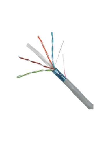 Câble LSZH CAT 6 250 Mhz F/UTP Gris 305m - C6FUTP305 - dfiplus