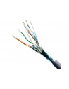 Câble LSZH CAT 6A 500 Mhz F/FTP Gris 100m - C6AFFTP100 - dfiplus