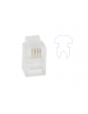 Plug RJ9 4P4C UTP CAT3 Multibrin - PRJ94P4C - dfiplus