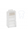 Plug RJ45 8P8C UTP CAT5e Multibrin PR - P45U5EPR - dfiplus