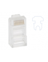 Plug RJ45 8P8C UTP CAT5e Multibrin PR - P45U5EPP - dfiplus