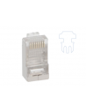 Plug RJ45 8P8CS FTP CAT5e Monobrin PR - P45F5ERR - dfiplus