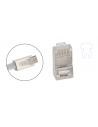 Plug RJ45 8P8CS FTP CAT6 Multibrin Easy PR - P45F6EPR - dfiplus