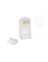 Plug RJ45 8P8C UTP CAT6A Multibrin Insert - P45U6A