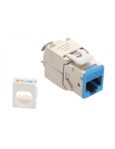 Noyau RJ45 CAT6A Blindé FTP Bleu - N45C6AFB - dfiplus