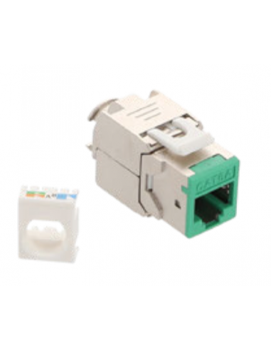 Noyau RJ45 CAT6A Blindé FTP Vert - N45C6AFV - dfiplus