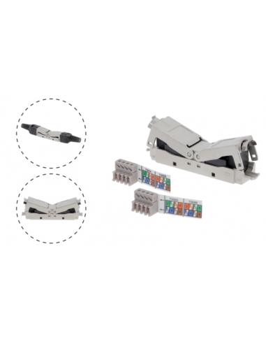 Coupleur RJ45 CAT6A FTP 10 Gigabit - C45C6AFTP - dfiplus