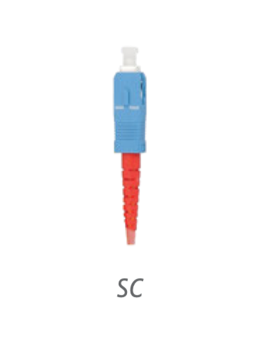 Jarretière OS2 SC-SCA Simplex Monomode Jaune 50cm - JS2SCSCA - dfiplus