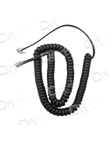 Aastra Curly Cord 5300 Black - 20 350010 - dfiplus