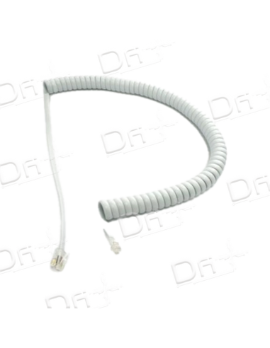 Unify Handset Cord White - L30250-F600-W - dfiplus