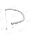 Unify Handset Cord White - L30250-F600-W - dfiplus