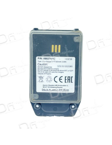 Ascom Battery d83 Version ATEX DECT - 660640 - dfiplus