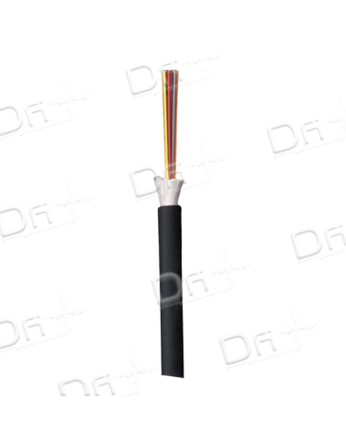 FO Structure Serrée OM4 6 Brins INT-EXT Mètre - FOSF6BOM4 - dfiplus