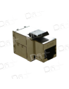 Traversée RJ45 Femelle CAT6 FTP Keystone - ETRJ45FC6F - dfiplus