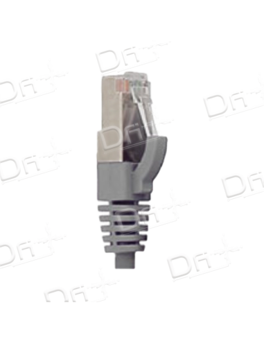 Cordon RJ45 LSZH CAT 6A 500 Mhz F/UTP Gris - C6AFUTPG - dfiplus