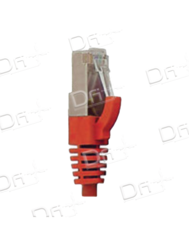 Cordon RJ45 LSZH CAT 6A 500 Mhz F/UTP Rouge - C6AFUTPR - dfiplus